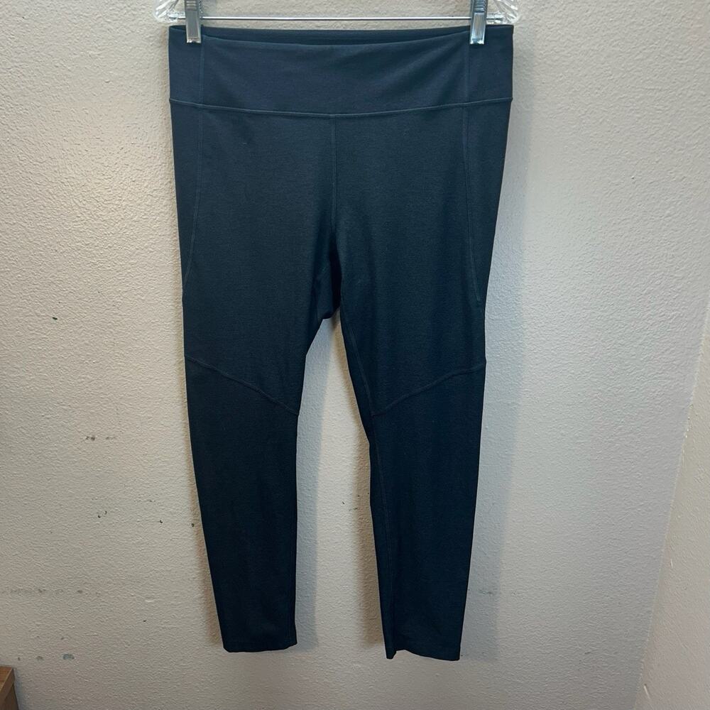 Outdoor Voices 7/8‎ Leggings Women's Size XL Dark Gray Gym Athletic